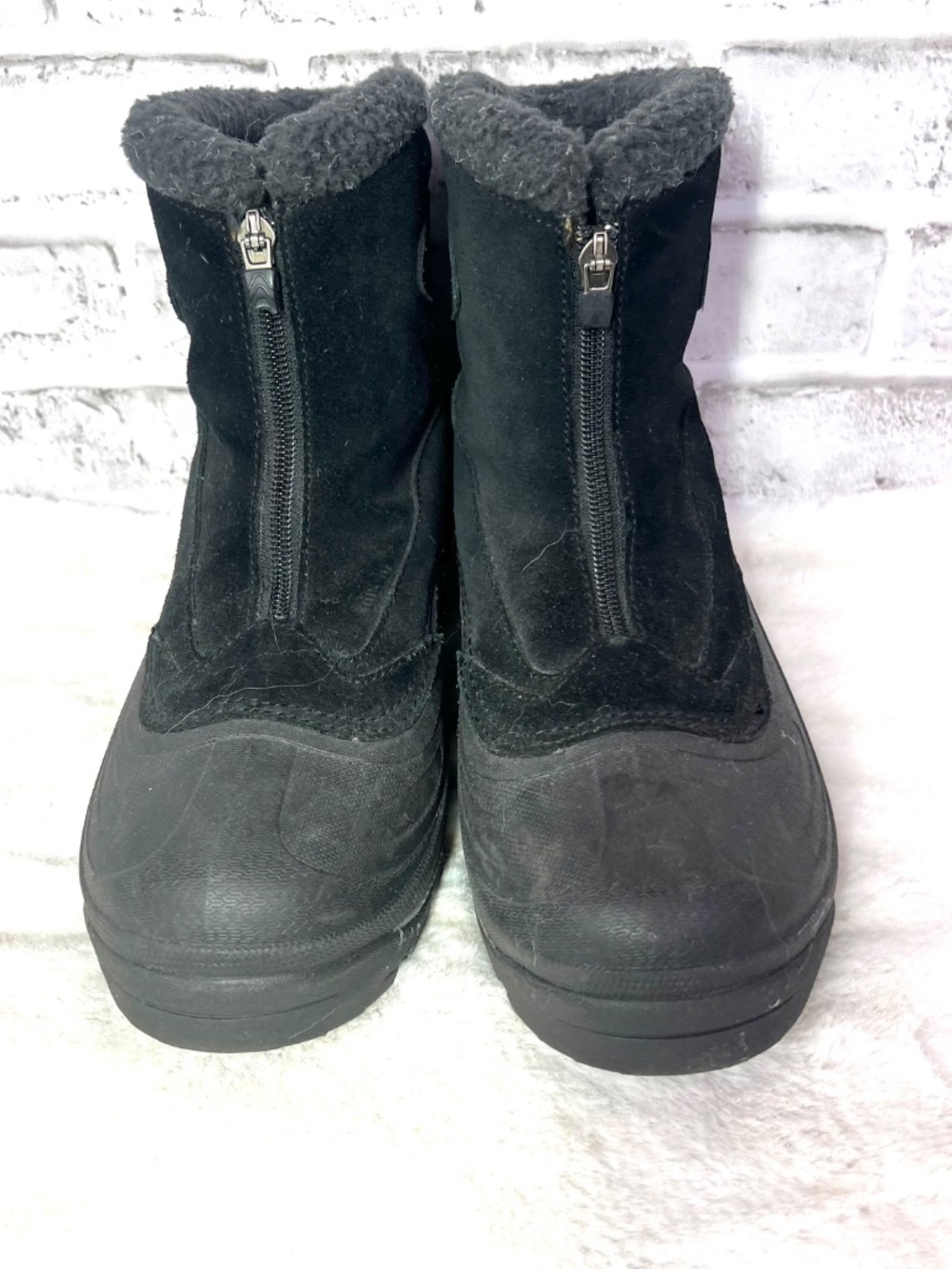 |•COLUMBIA•| Black Thermolite Winter Boots Size 8.5 - Picture 7 of 9